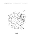 Text Entry Device with Radial Keypad Layout diagram and image