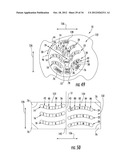 Text Entry Device with Radial Keypad Layout diagram and image