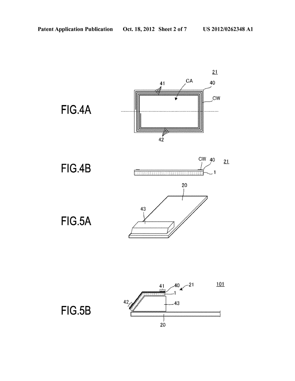 ANTENNA DEVICE AND MOBILE TERMINAL - diagram, schematic, and image 03