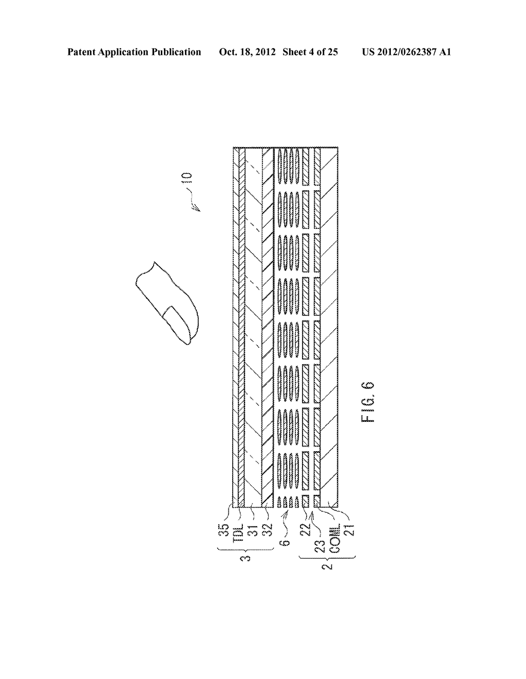 DISPLAY PANEL WITH TOUCH DETECTION FUNCTION, METHOD OF DRIVING THE SAME,     DRIVING CIRCUIT, AND ELECTRONIC UNIT - diagram, schematic, and image 05