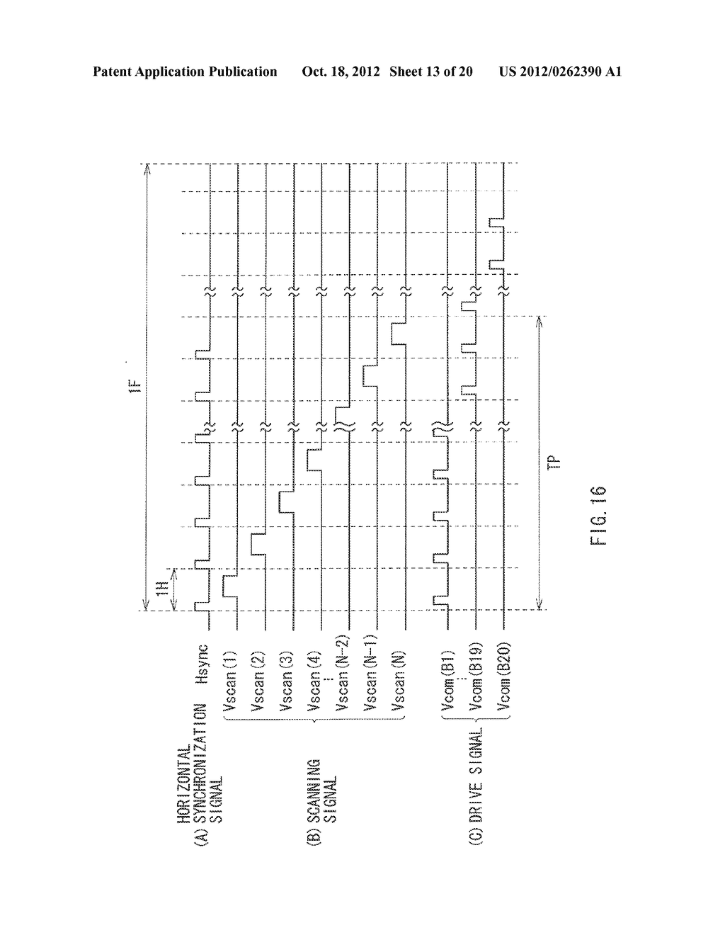 DISPLAY PANEL WITH TOUCH DETECTION FUNCTION, METHOD OF DRIVING THE SAME,     DRIVE CIRCUIT, AND ELECTRONIC UNIT - diagram, schematic, and image 14