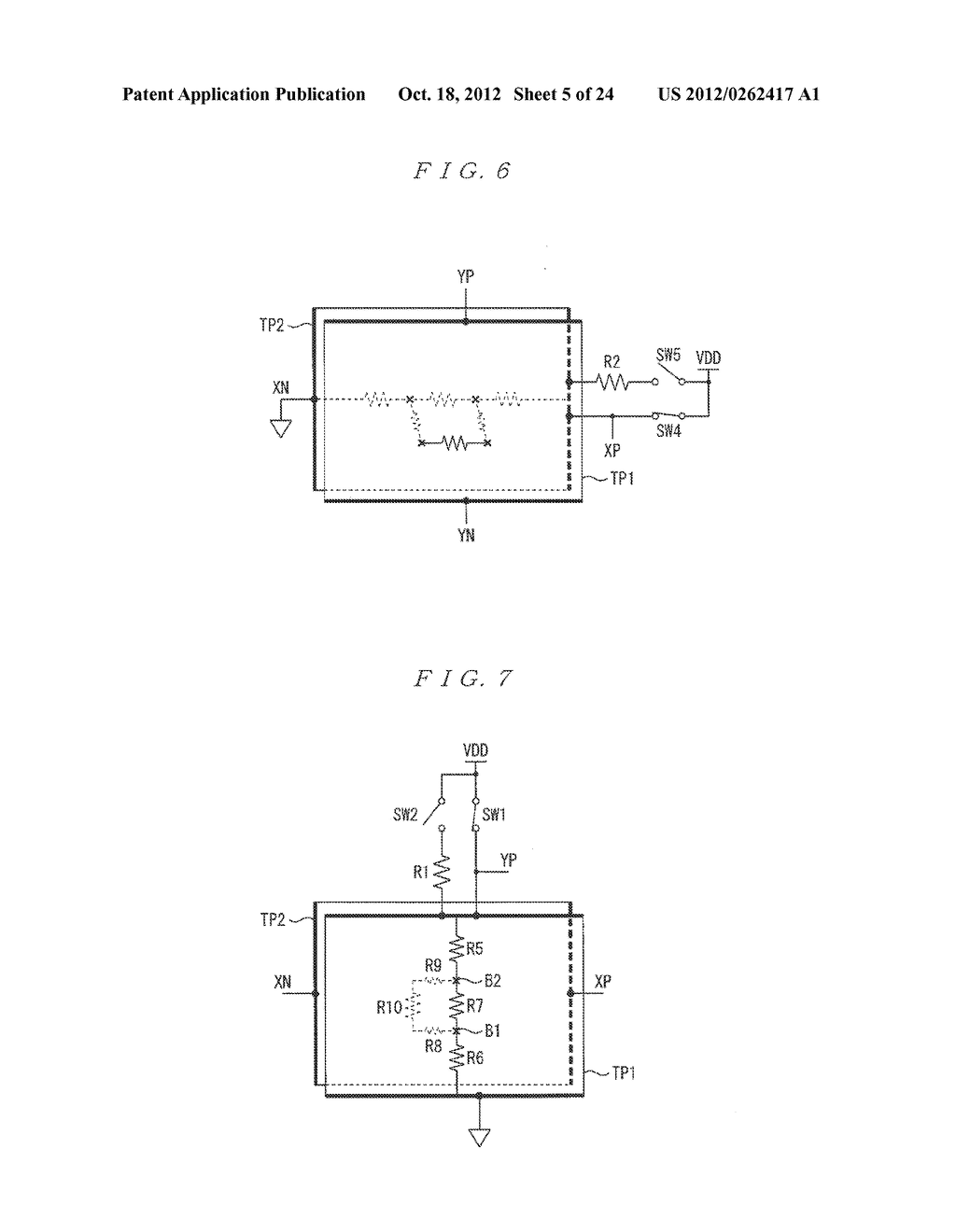 TOUCH PANEL APPARATUS AND METHOD FOR DETECTING DISTANCE BETWEEN TOUCH     INPUT POINTS ON TOUCH PANEL - diagram, schematic, and image 06