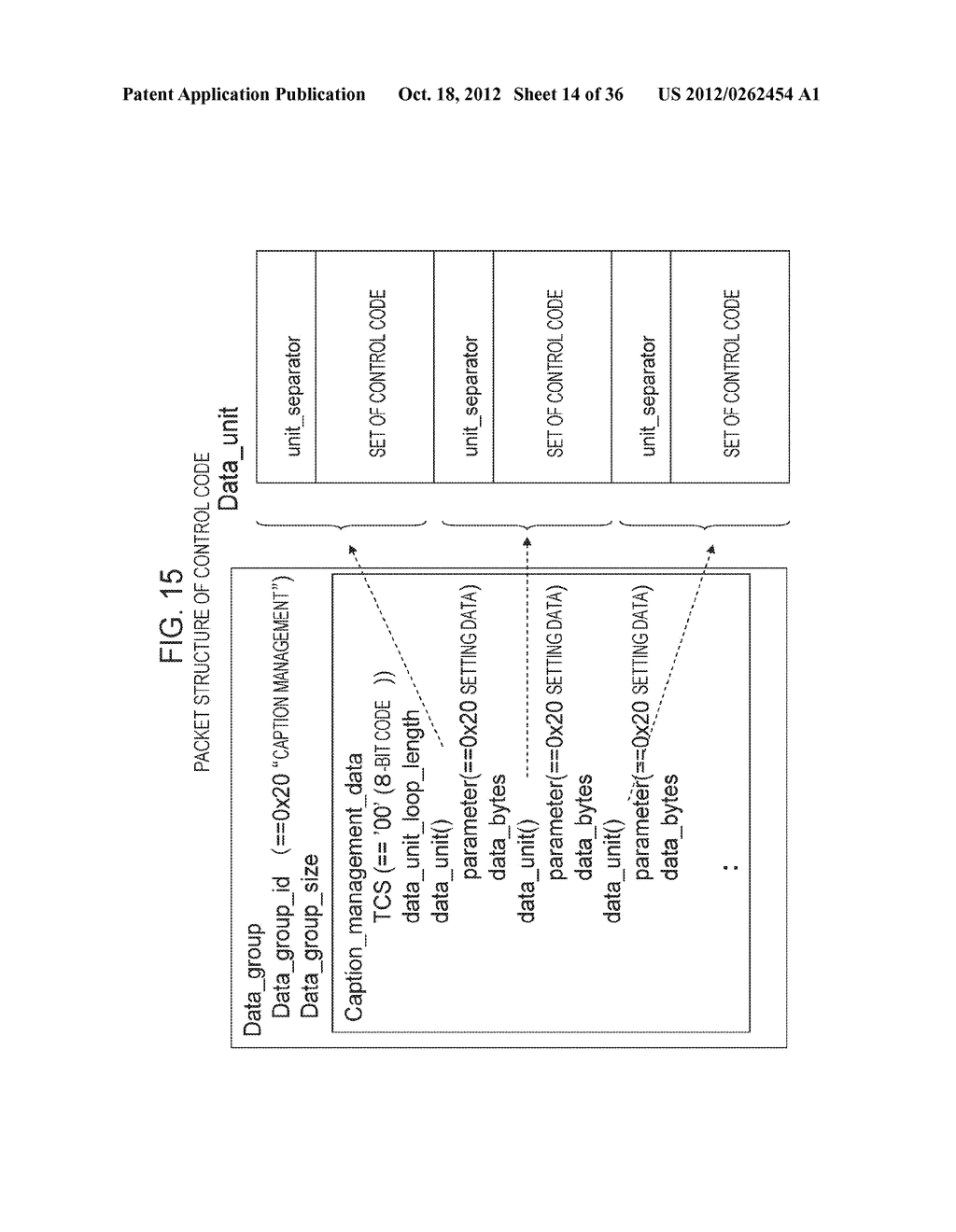 STEREOSCOPIC IMAGE DATA TRANSMISSION DEVICE, STEREOSCOPIC IMAGE DATA     TRANSMISSION METHOD, STEREOSCOPIC IMAGE DATA RECEPTION DEVICE, AND     STEREOSCOPIC IMAGE DATA RECEPTION METHOD - diagram, schematic, and image 15