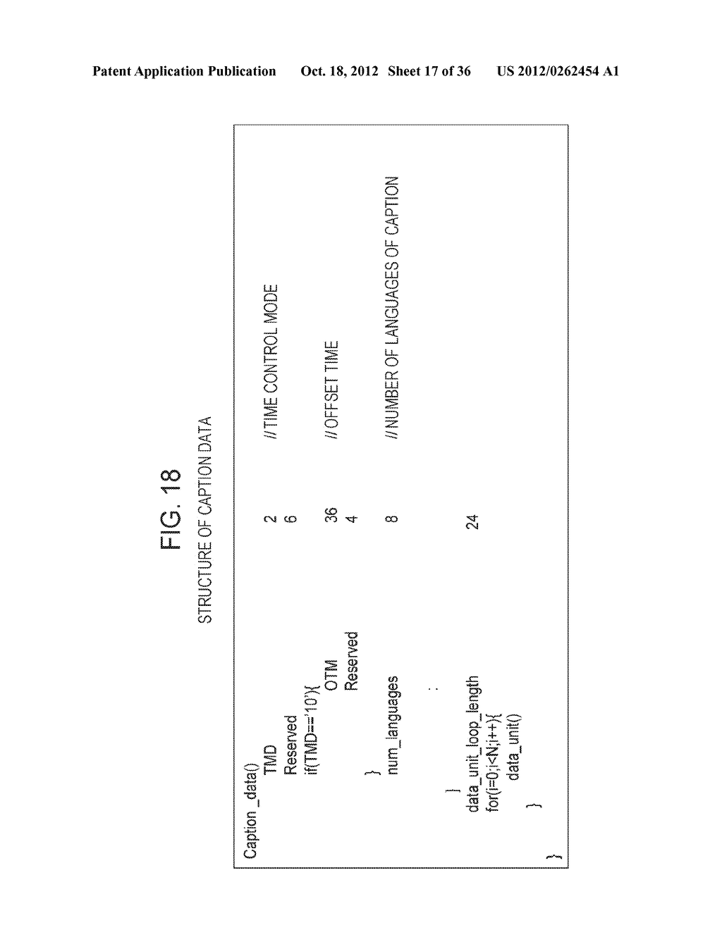 STEREOSCOPIC IMAGE DATA TRANSMISSION DEVICE, STEREOSCOPIC IMAGE DATA     TRANSMISSION METHOD, STEREOSCOPIC IMAGE DATA RECEPTION DEVICE, AND     STEREOSCOPIC IMAGE DATA RECEPTION METHOD - diagram, schematic, and image 18