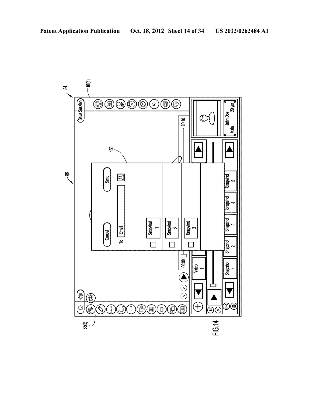 Motion Capture and Analysis at a Portable Computing Device - diagram, schematic, and image 15