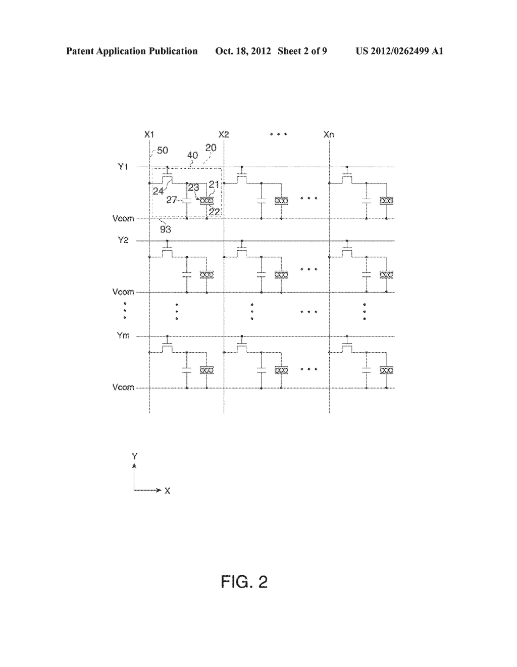 CONTROL METHOD FOR ELECTRO-OPTICAL DEVICE, CONTROL DEVICE FOR     ELECTRO-OPTICAL DEVICE, ELECTRO-OPTICAL DEVICE AND ELECTRONIC APPARATUS - diagram, schematic, and image 03