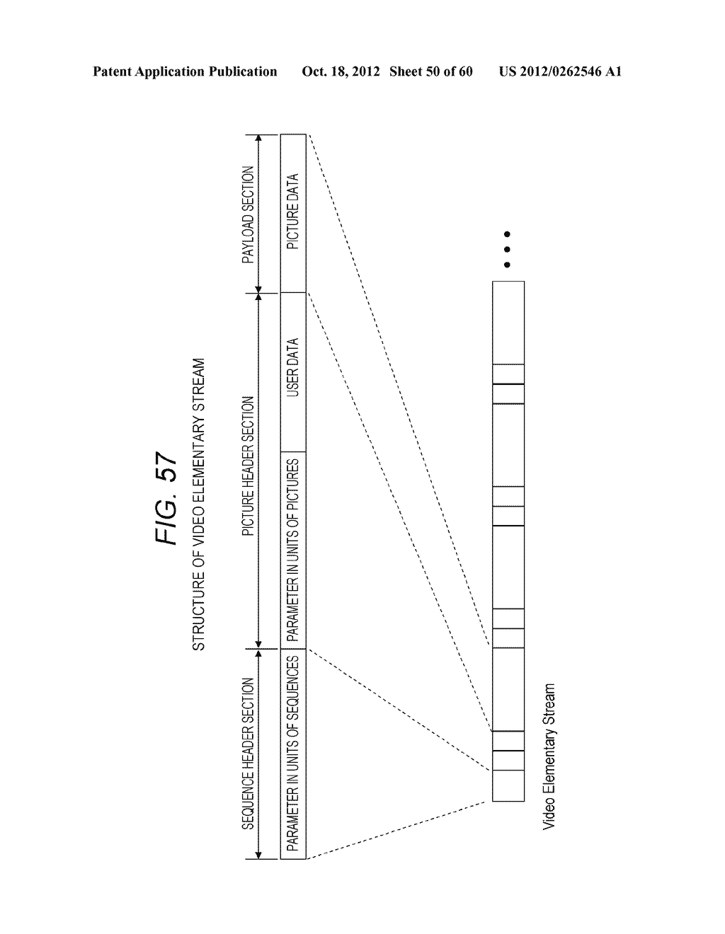 STEREOSCOPIC IMAGE DATA TRANSMISSION DEVICE, STEREOSCOPIC IMAGE DATA     TRANSMISSION METHOD, AND STEREOSCOPIC IMAGE DATA RECEPTION DEVICE - diagram, schematic, and image 51