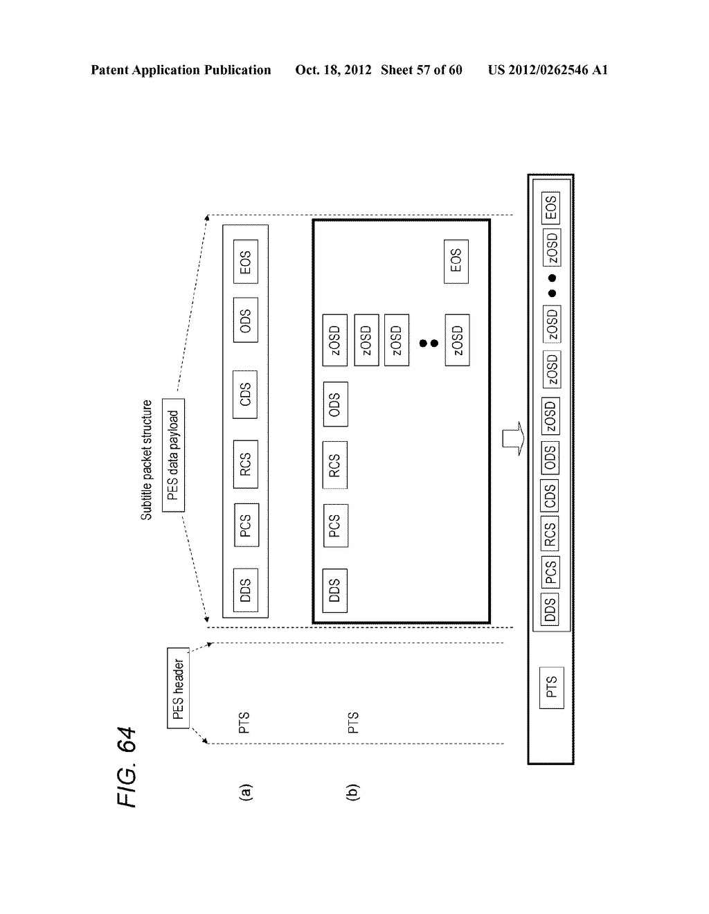 STEREOSCOPIC IMAGE DATA TRANSMISSION DEVICE, STEREOSCOPIC IMAGE DATA     TRANSMISSION METHOD, AND STEREOSCOPIC IMAGE DATA RECEPTION DEVICE - diagram, schematic, and image 58