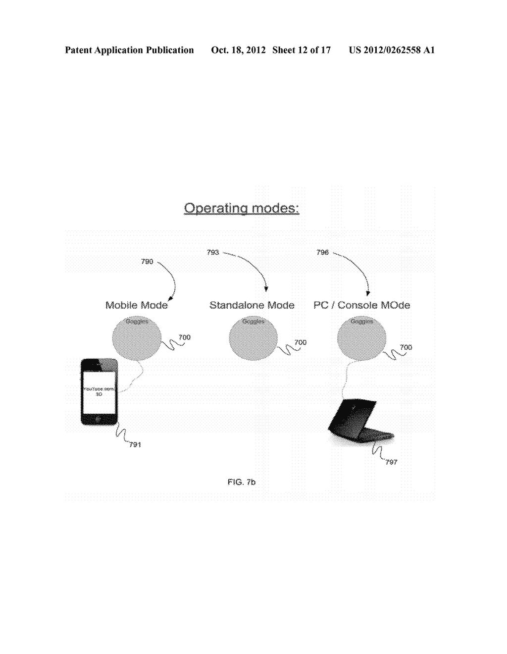 APPARATUS, SYSTEMS AND METHODS FOR PROVIDING MOTION TRACKING USING A     PERSONAL VIEWING DEVICE - diagram, schematic, and image 13