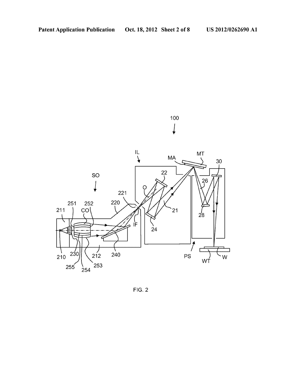 ILLUMINATION SYSTEM, LITHOGRAPHIC APPARATUS AND ILLUMINATION METHOD - diagram, schematic, and image 03