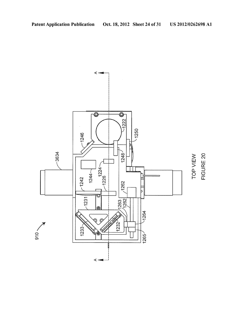 GIMBAL INSTRUMENT HAVING A PREALIGNED AND REPLACEABLE OPTICS BENCH - diagram, schematic, and image 25