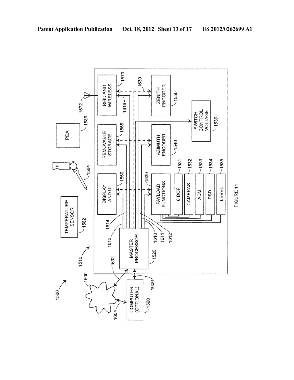 LASER TRACKER WITH ENHANCED ILLUMINATION INDICATORS - diagram, schematic, and image 14