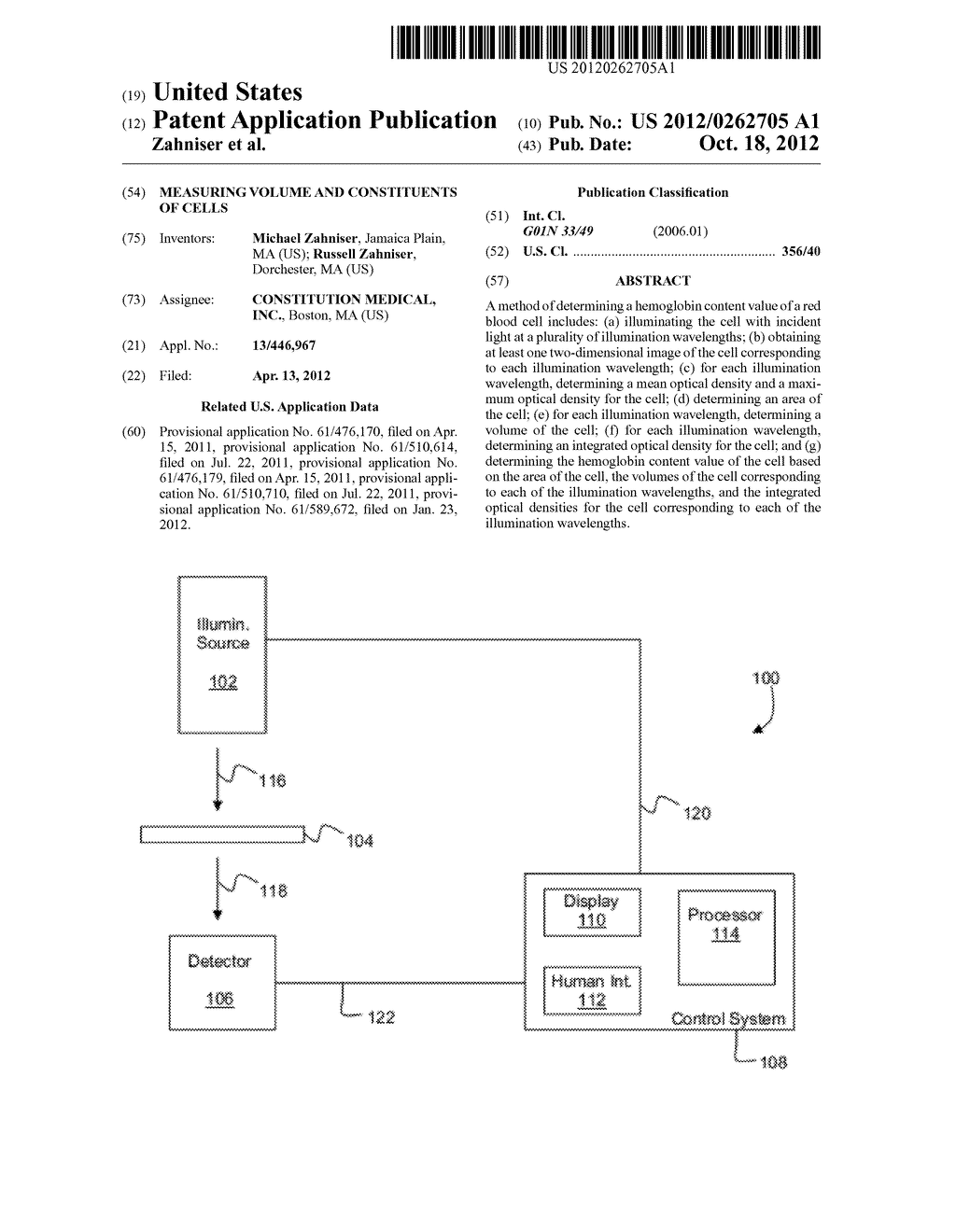 Measuring Volume and Constituents of Cells - diagram, schematic, and image 01