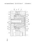 DISK DRIVE DEVICE PROVIDED WITH FLUID DYNAMIC BEARING diagram and image