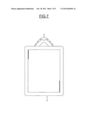 Protective casing for a portable electronic apparatus diagram and image