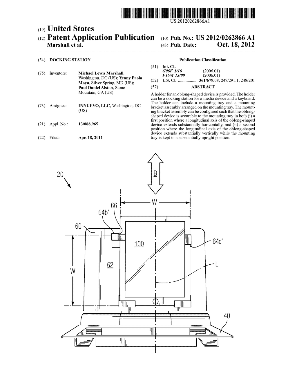 Docking Station - diagram, schematic, and image 01