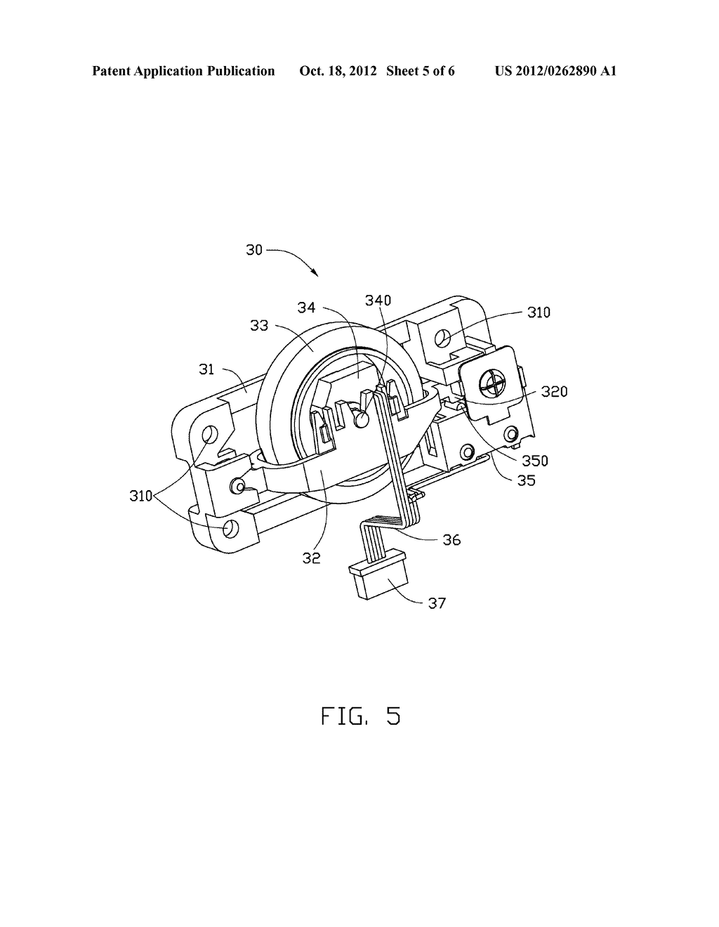 ELECTRONIC DEVICE WITH DEPRESSIBLE AND ROTATABLE WHEEL - diagram, schematic, and image 06