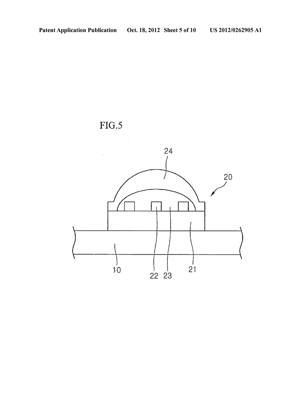 LENS AND LIGHT EMITTING APPARATUS HAVING THE SAME - diagram, schematic, and image 06