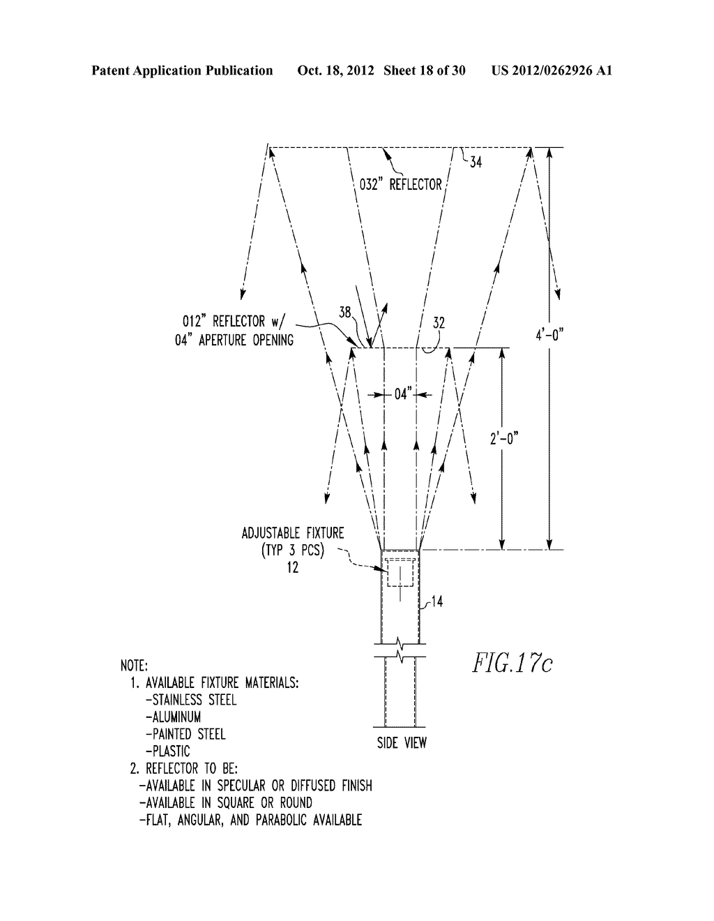 Method and Apparatus for Lighting with Reflection - diagram, schematic, and image 19