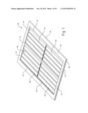 FIXTURE AND SOCKET ASSEMBLY FOR REPLACEABLE AND FLEXIBLE PANEL LIGHTING     DEVICE diagram and image