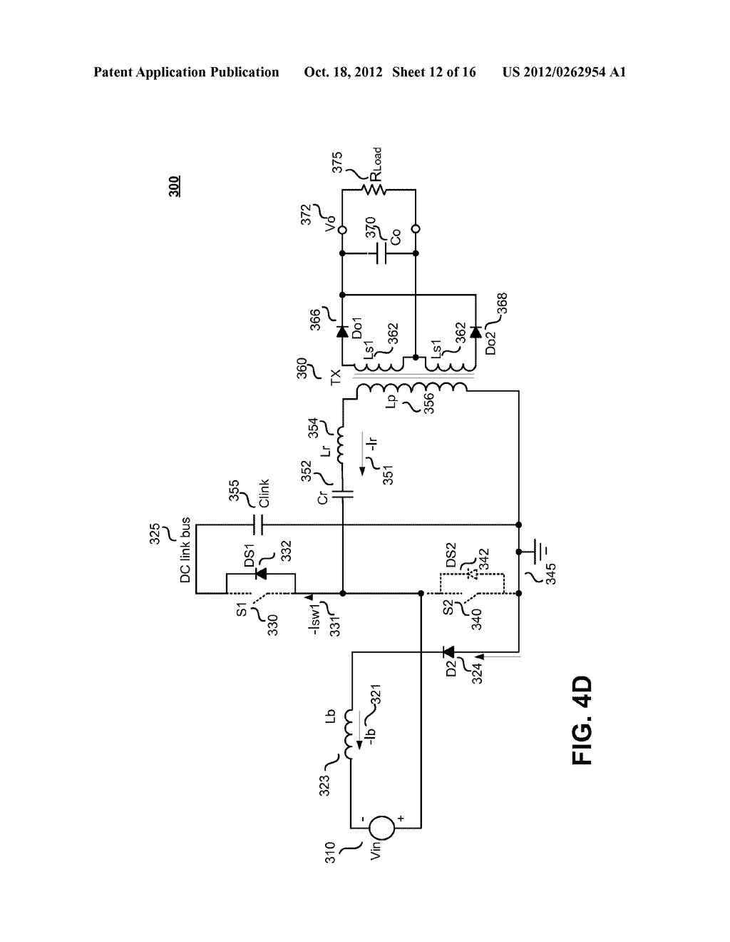 OFF LINE RESONANT CONVERTER WITH MERGED LINE RECTIFICATION AND POWER     FACTOR CORRECTION - diagram, schematic, and image 13