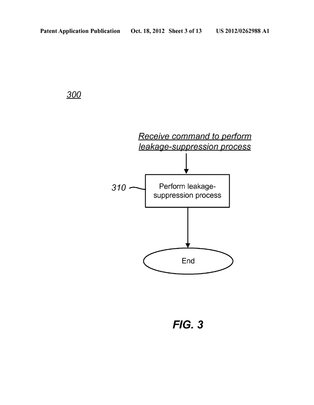 METHOD AND APPARATUS FOR LEAKAGE SUPPRESSION IN FLASH MEMORY - diagram, schematic, and image 04