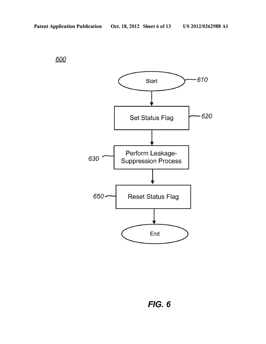 METHOD AND APPARATUS FOR LEAKAGE SUPPRESSION IN FLASH MEMORY - diagram, schematic, and image 07