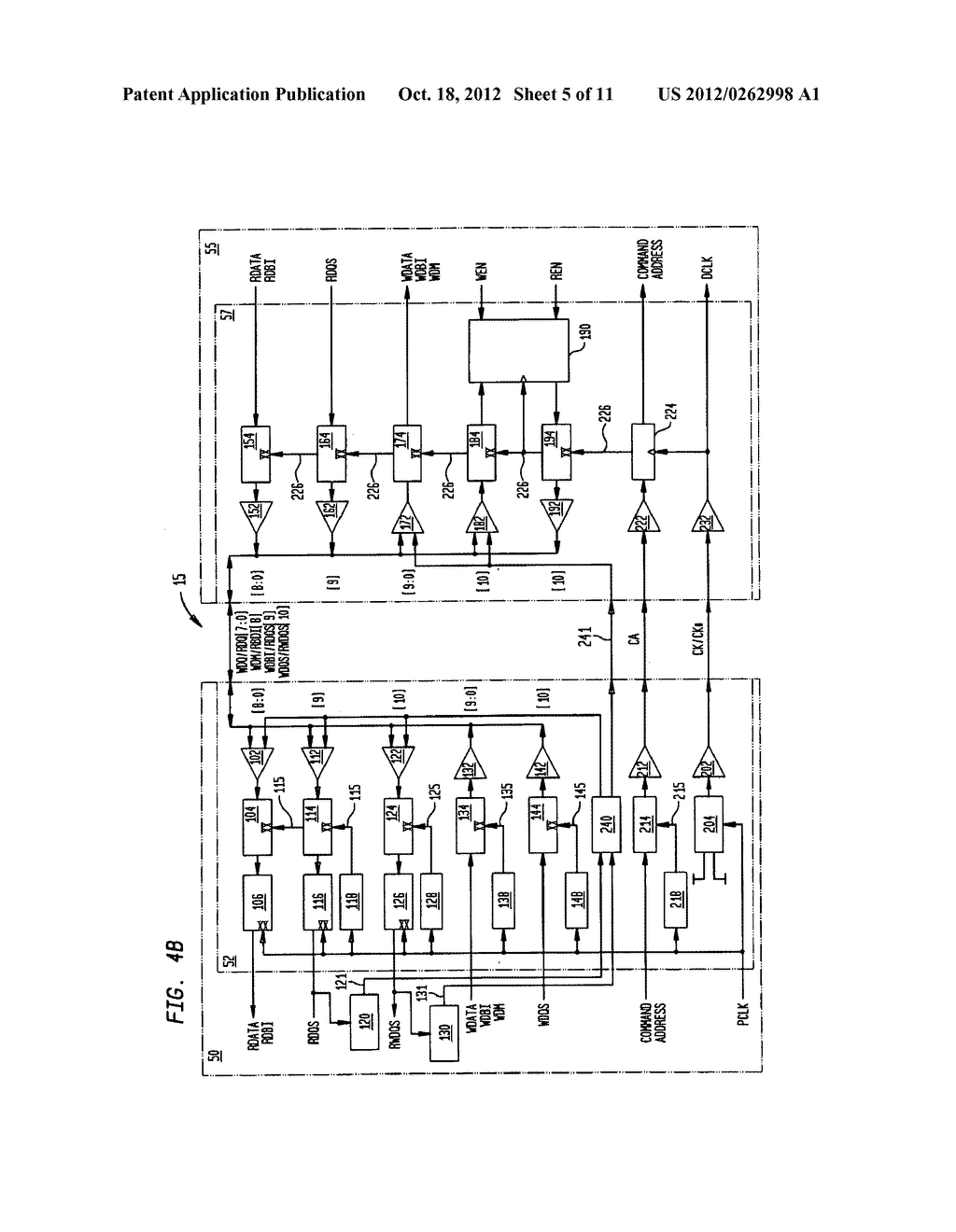 CLOCK SYNCHRONIZATION IN A MEMORY SYSTEM - diagram, schematic, and image 06