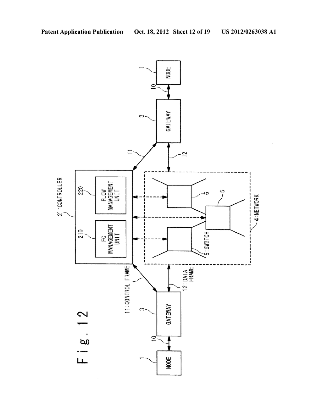 NETWORK SYSTEM AND FRAME COMMUNICATION METHOD - diagram, schematic, and image 13