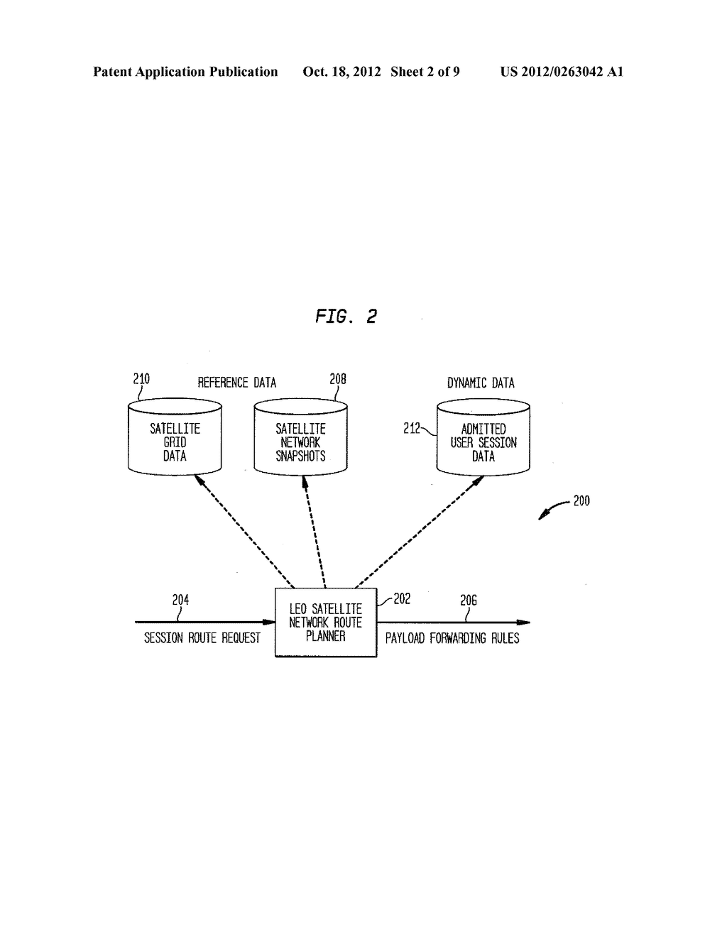 METHOD AND SYSTEM FOR DETERMINATION OF ROUTES IN LEO SATELLITE NETWORKS     WITH BANDWIDTH AND PRIORITY AWARENESS AND ADAPTIVE REROUTING - diagram, schematic, and image 03
