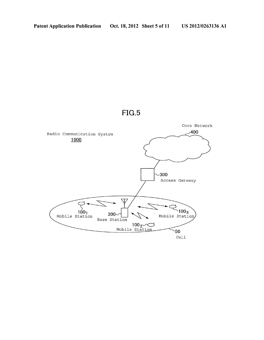 BASE STATION, MOBILE STATION, RADIO COMMUNICATION SYSTEM, AND     COMMUNICATION CONTROL METHOD - diagram, schematic, and image 06