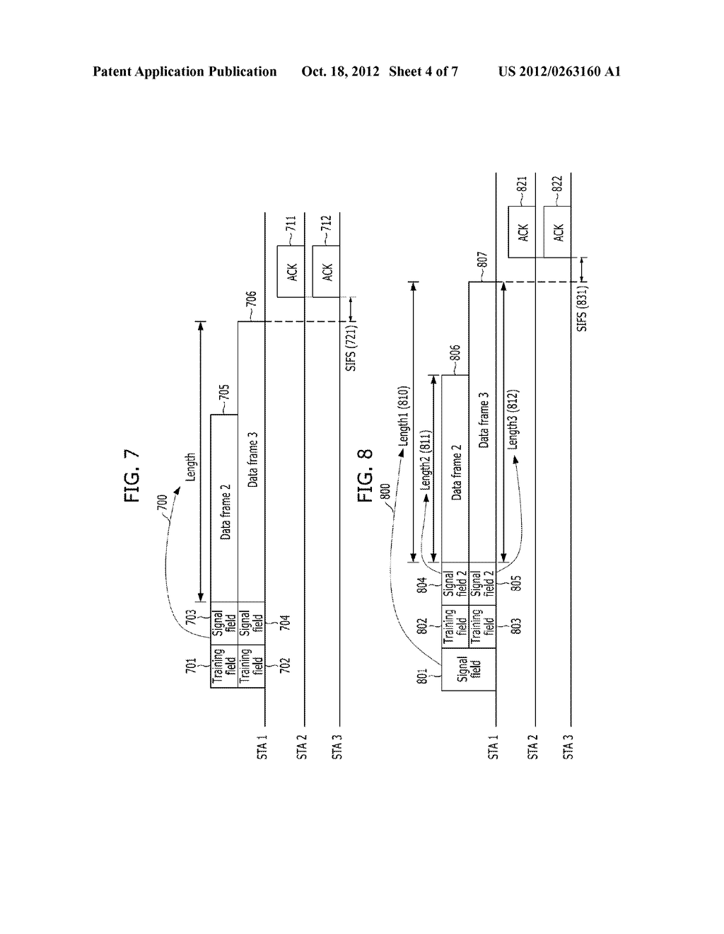 METHOD FOR SENDING/ RECEIVING DATA IN A WIRELESS PACKET COMMUNICATION     SYSTEM IN WHICH THERE IS SIMULTANEOUS COMMUNICATION WITH VARIOUS     TERMINALS - diagram, schematic, and image 05
