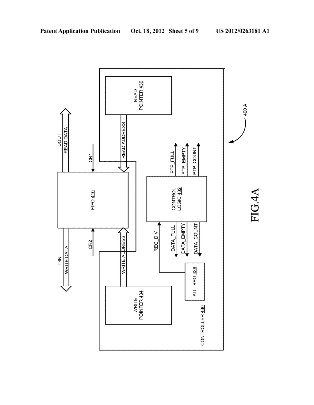 SYSTEM AND METHOD FOR SPLIT RING FIRST IN FIRST OUT BUFFER MEMORY WITH     PRIORITY - diagram, schematic, and image 06