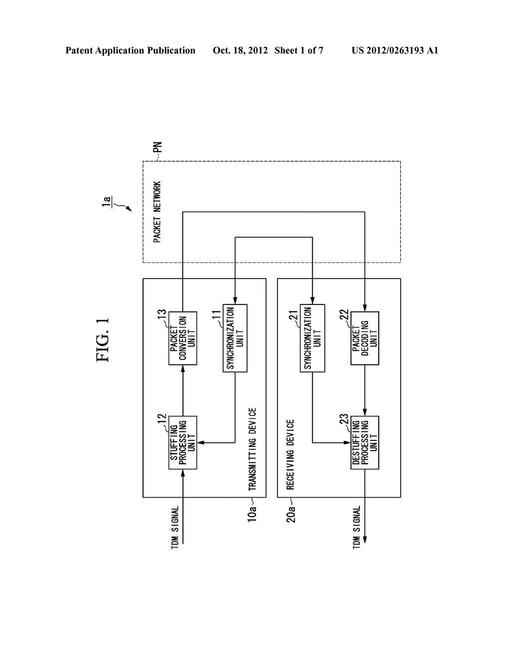 TRANSMISSION SYSTEM, TRANSMITTING DEVICE, RECEIVING DEVICE, TRANSMISSION     METHOD, AND COMPUTER PROGRAM - diagram, schematic, and image 02