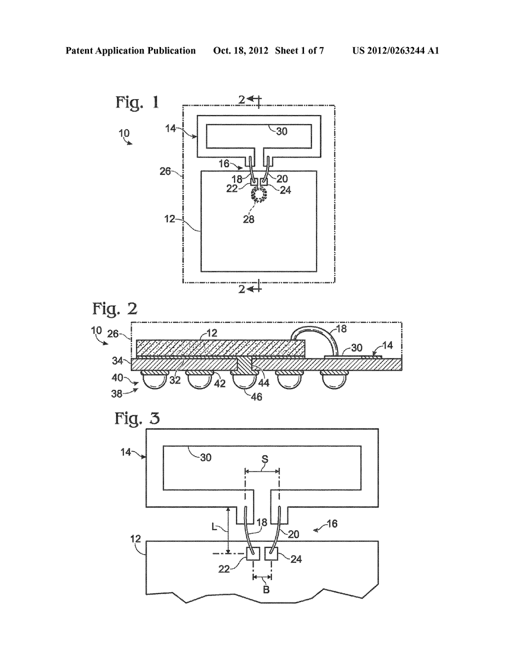 INTEGRATED CIRCUIT WITH ELECTROMAGNETIC COMMUNICATION - diagram, schematic, and image 02