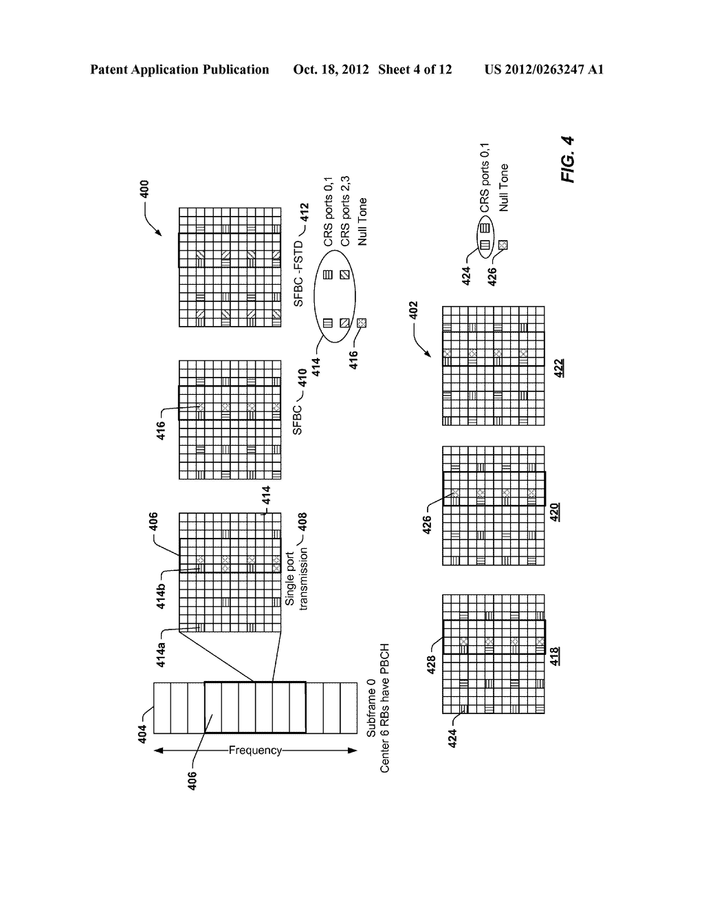 METHOD AND APPARATUS FOR SELECTING REFERENCE SIGNAL TONES FOR DECODING A     CHANNEL - diagram, schematic, and image 05