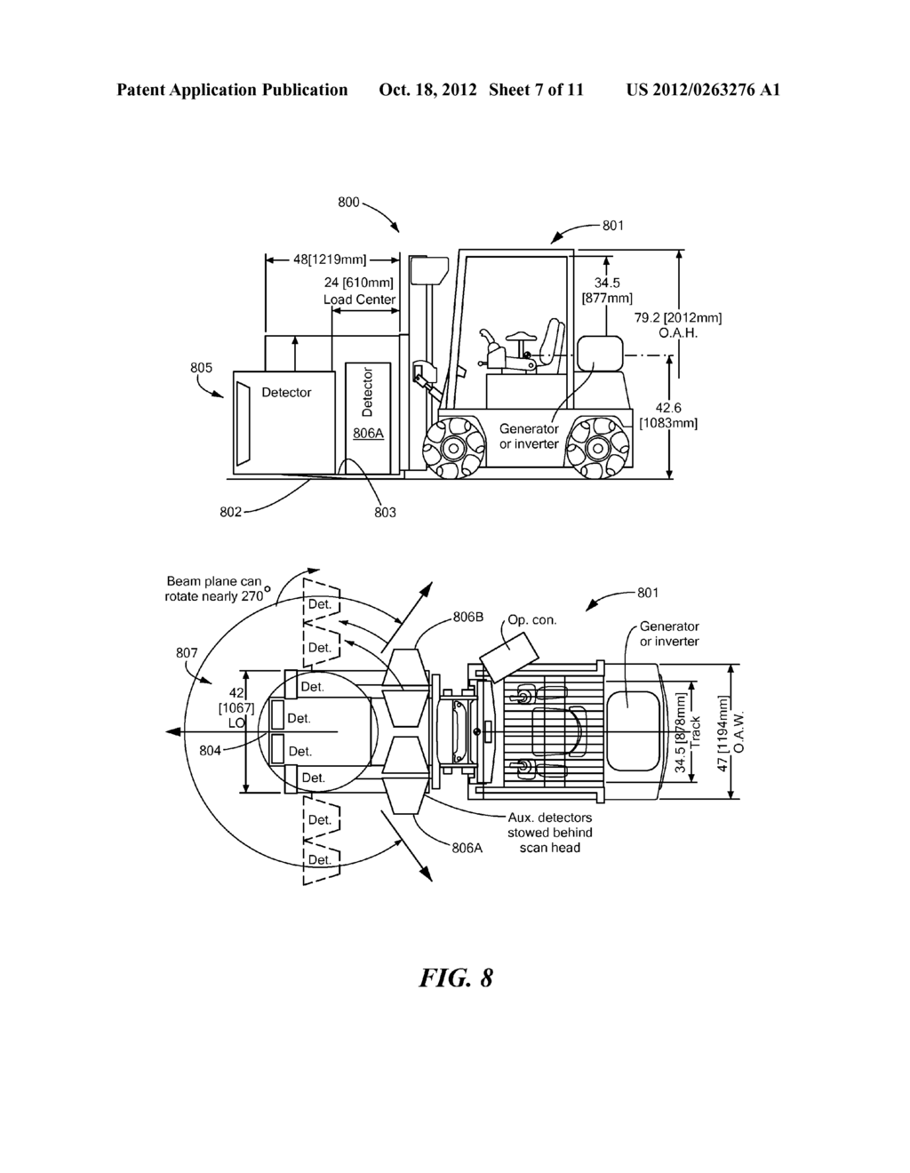 Backscatter System with Variable Size of Detector Array - diagram, schematic, and image 08