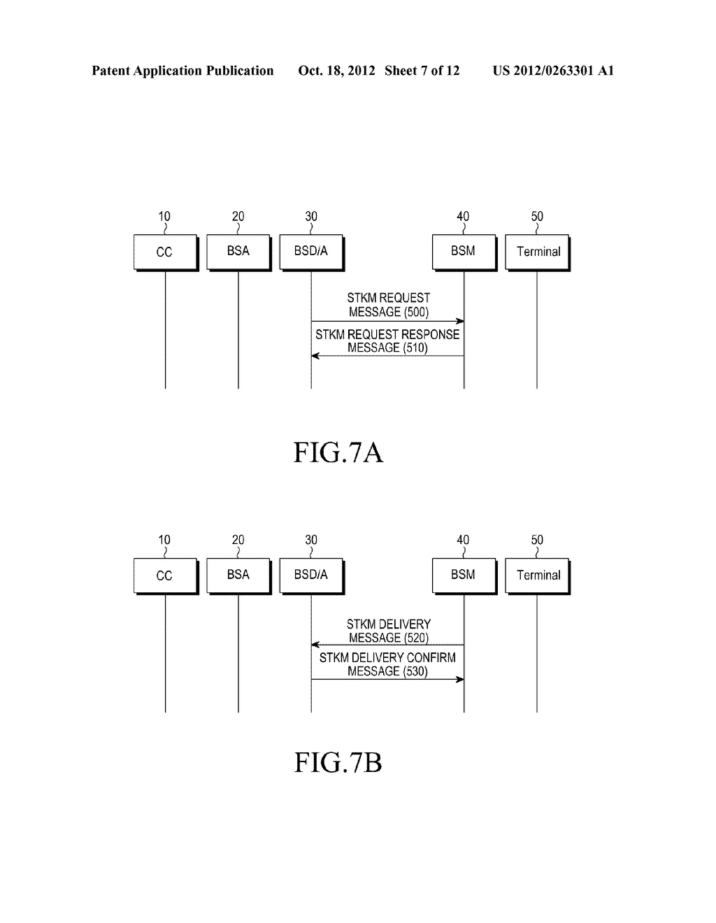 METHOD AND APPARATUS FOR TRANSMITTING/RECEIVING ENCRYPTION INFORMATION IN     A MOBILE BROADCAST SYSTEM - diagram, schematic, and image 08