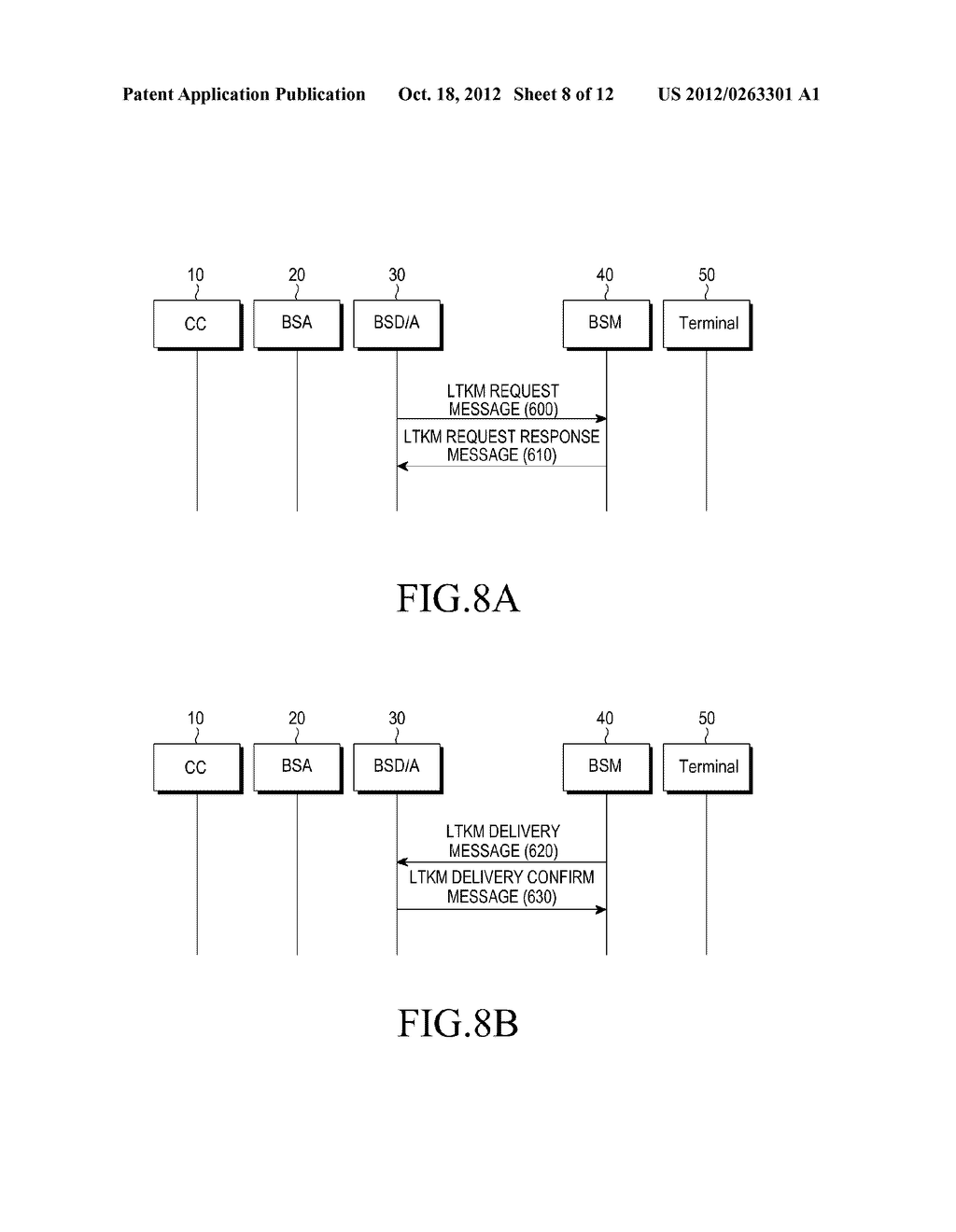 METHOD AND APPARATUS FOR TRANSMITTING/RECEIVING ENCRYPTION INFORMATION IN     A MOBILE BROADCAST SYSTEM - diagram, schematic, and image 09