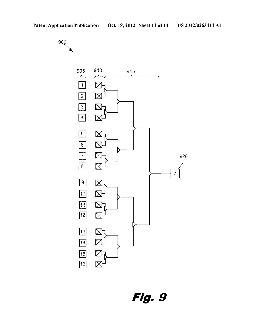 CIRCUIT SWITCHED OPTICAL INTERCONNECTION FABRIC - diagram, schematic, and image 12