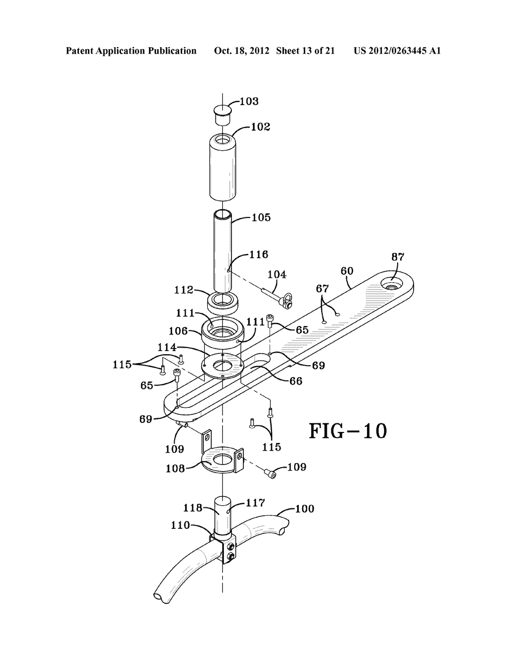 DEVICE FOR SUPPORTING A CAMERA IN A HELICOPTER - diagram, schematic, and image 14