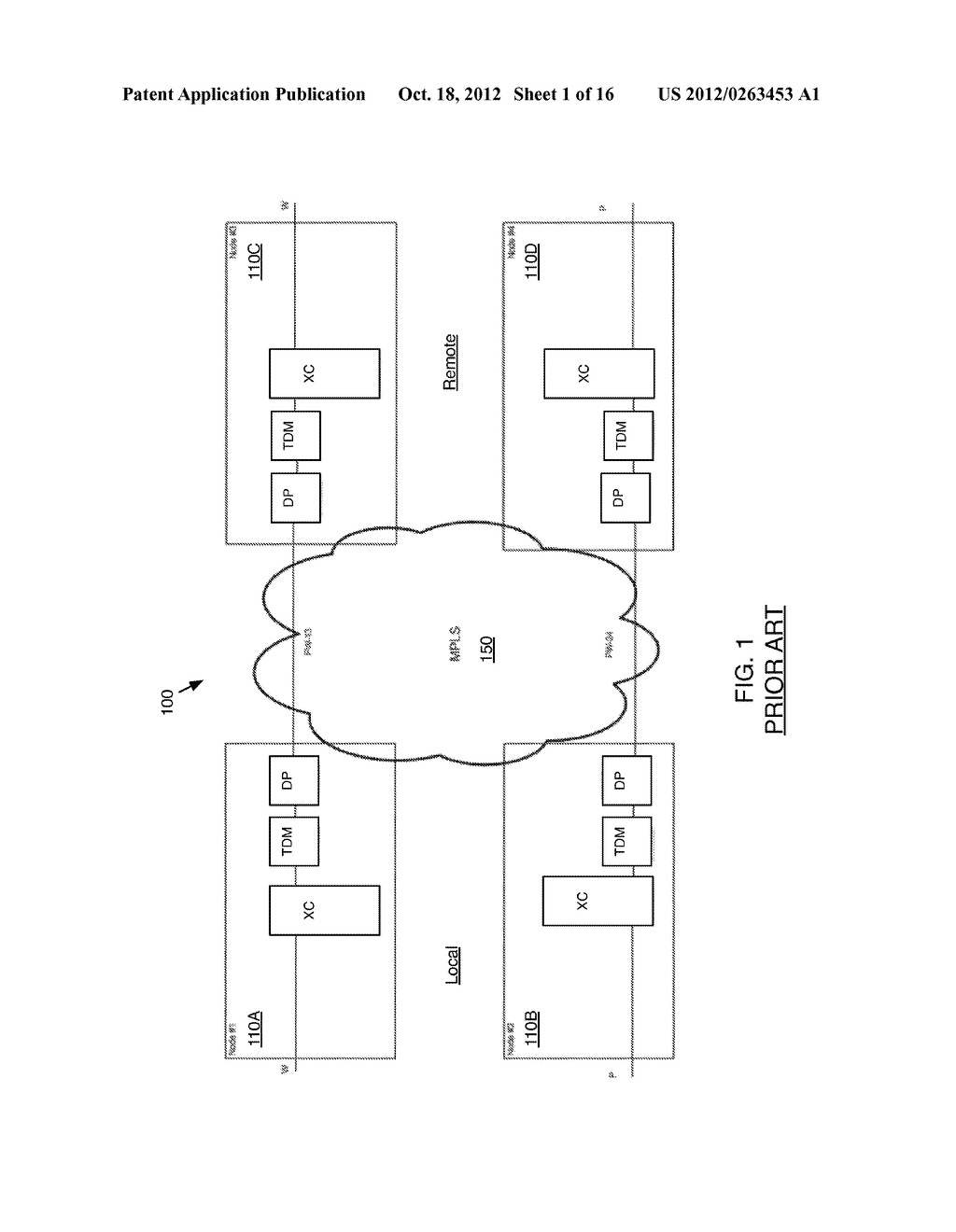 METHOD FOR SUPPORTING SNCP OVER PACKET NETWORK - diagram, schematic, and image 02