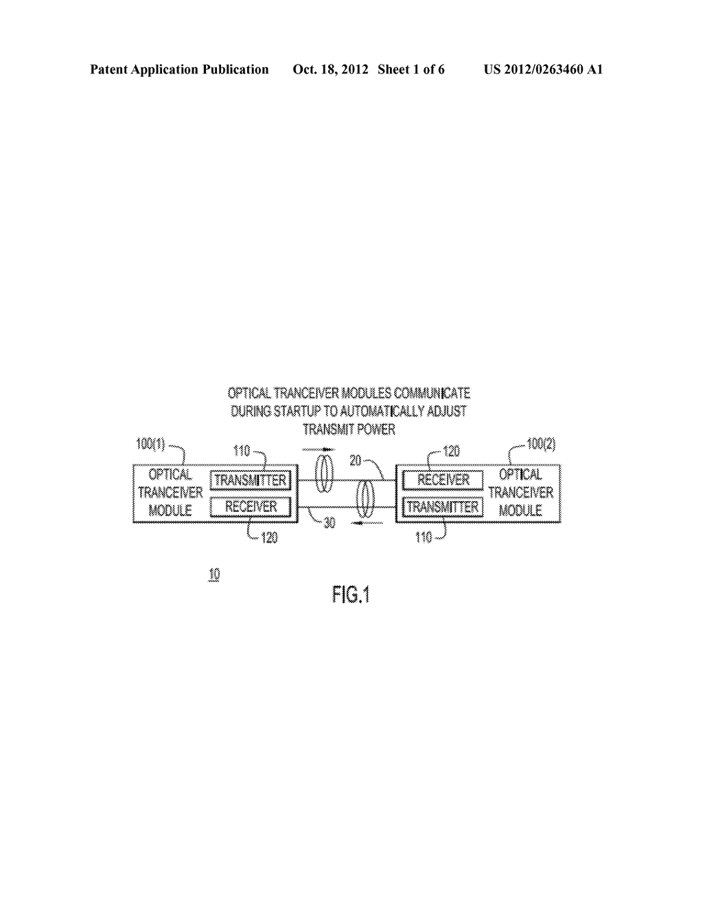 ADAPTIVE SETTING OF TRANSMIT POWER IN OPTICAL TRANSCEIVERS - diagram, schematic, and image 02