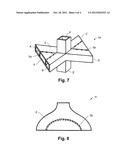 JOINT ELEMENT MADE OF FIBER-REINFORCED PLASTIC AND PRODUCTION PROCESS AND     USE THEREFOR diagram and image