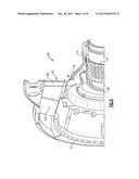 GAS TURBINE ENGINE FRONT CENTER BODY ARCHITECTURE diagram and image