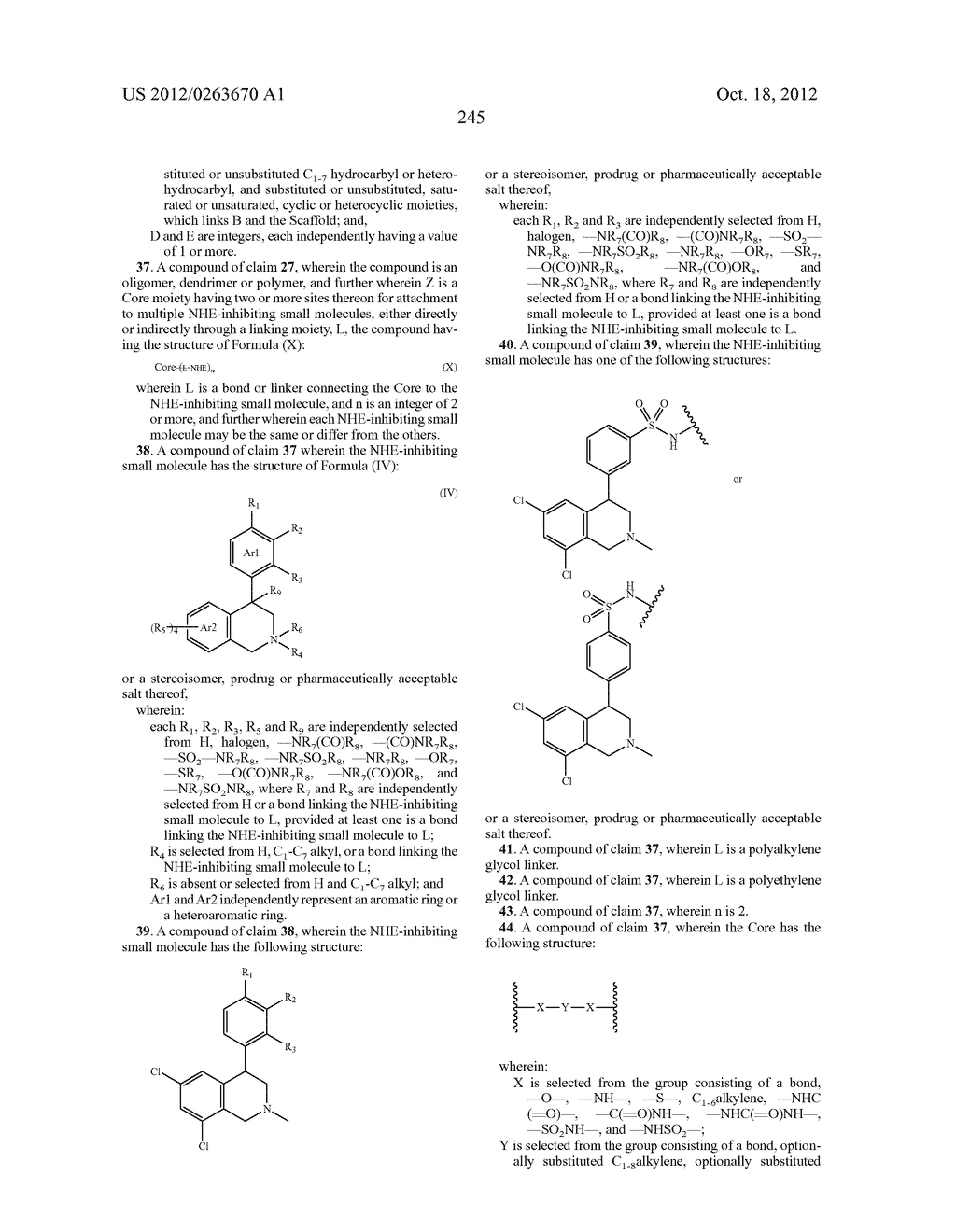 COMPOUNDS AND METHODS FOR INHIBITING NHE-MEDIATED ANTIPORT IN THE     TREATMENT OF DISORDERS ASSOCIATED WITH FLUID RETENTION OR SALT OVERLOAD     AND GASTROINTESTINAL TRACT DISORDERS - diagram, schematic, and image 253