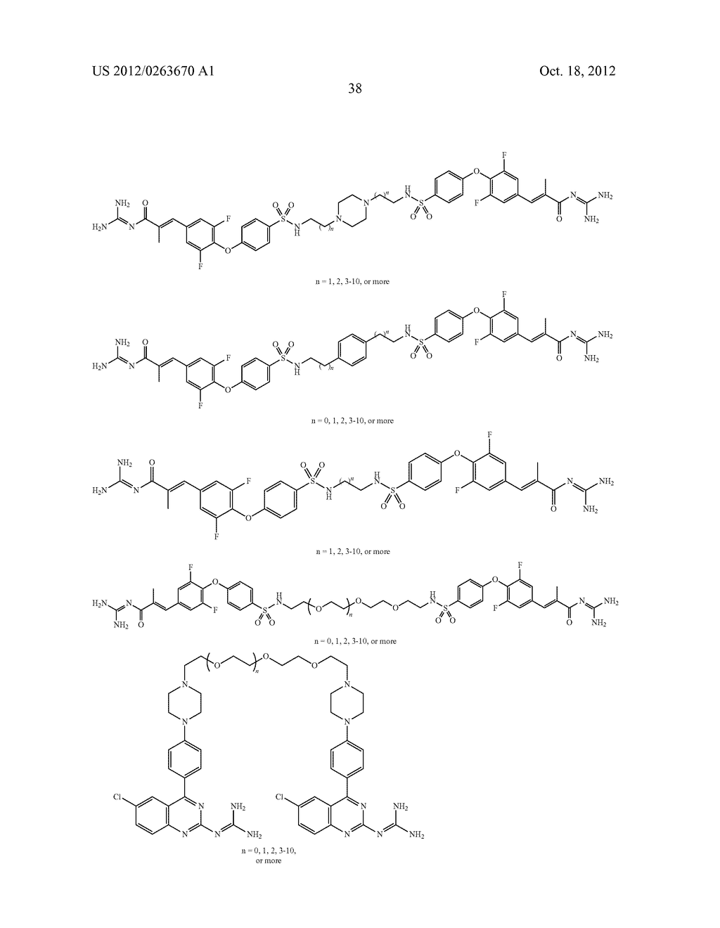 COMPOUNDS AND METHODS FOR INHIBITING NHE-MEDIATED ANTIPORT IN THE     TREATMENT OF DISORDERS ASSOCIATED WITH FLUID RETENTION OR SALT OVERLOAD     AND GASTROINTESTINAL TRACT DISORDERS - diagram, schematic, and image 46