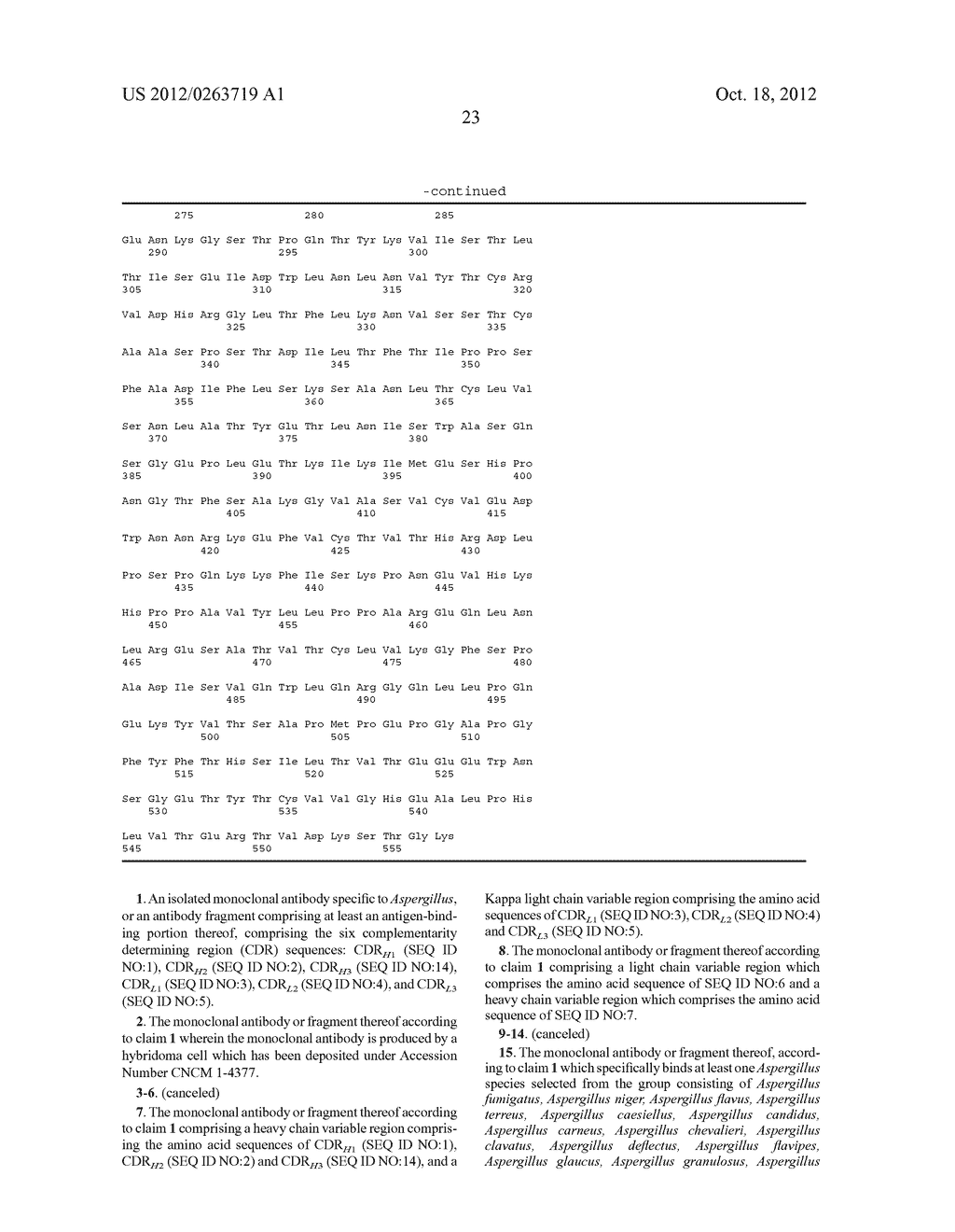 COMPOSITIONS AND METHODS FOR TREATING ASPERGILLOSIS - diagram, schematic, and image 33