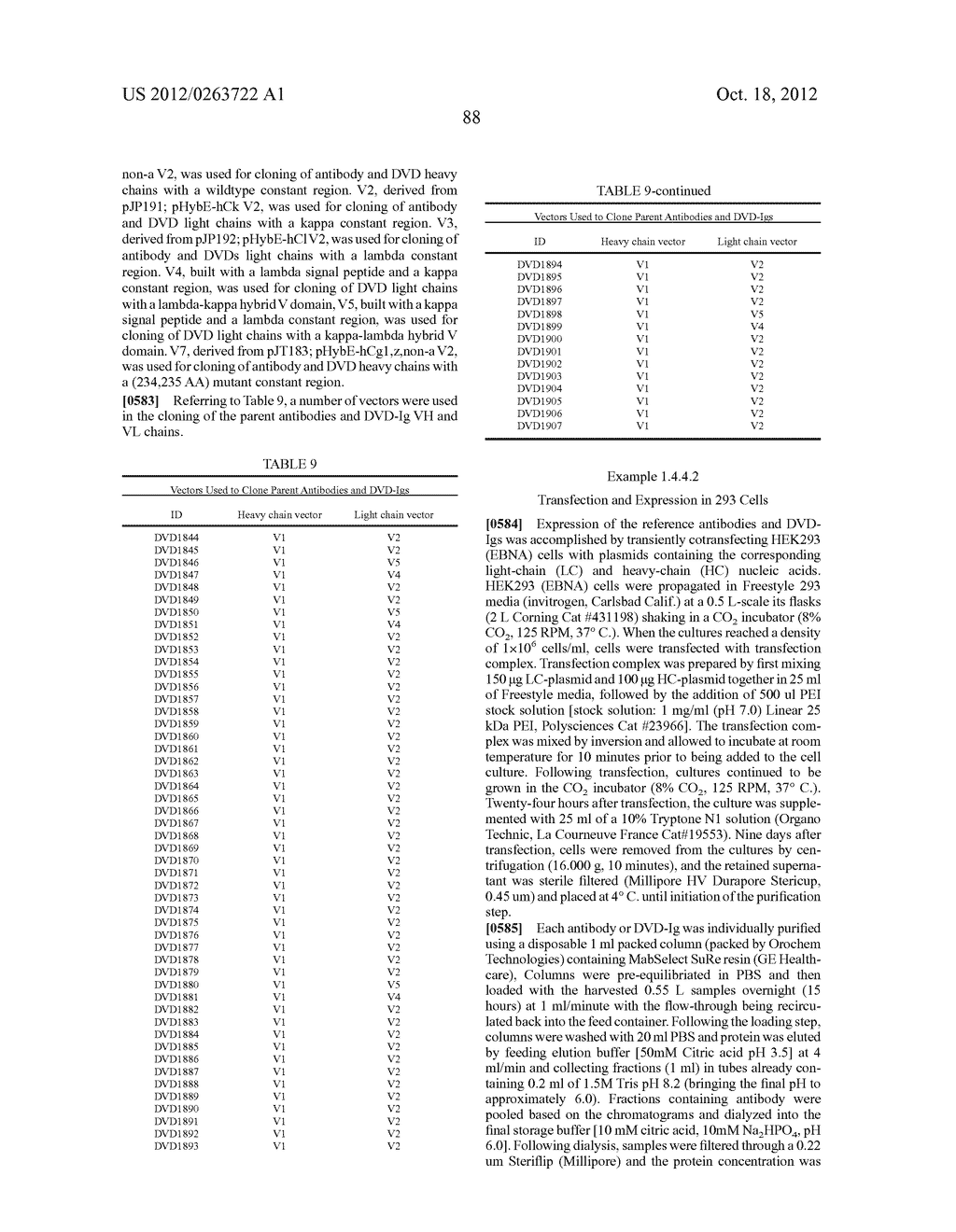 Dual Variable Domain Immunoglobulins and Uses Thereof - diagram, schematic, and image 90