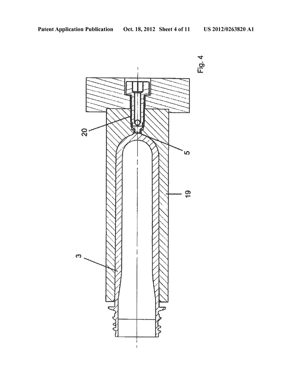 COOLING SLEEVE WITH SUPPORT ELEMENT - diagram, schematic, and image 05